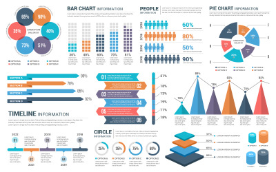Multifunktionella infografiska element