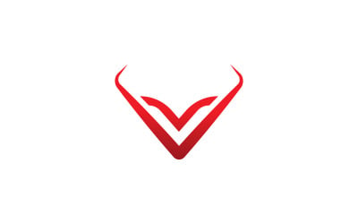 Bull Logo Vector Symbol V4