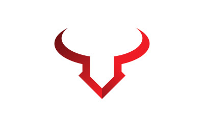 Bull Logo Vector Symbol V7