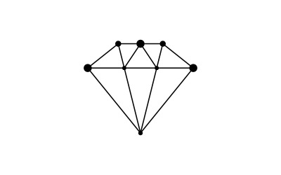 Diamant lijn pictogram ontwerp Vector sjabloon V5