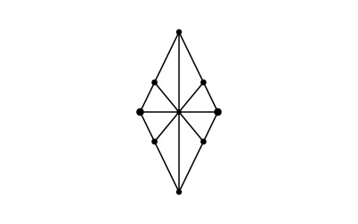 Diamond Line Icon Design Vector Szablon V7