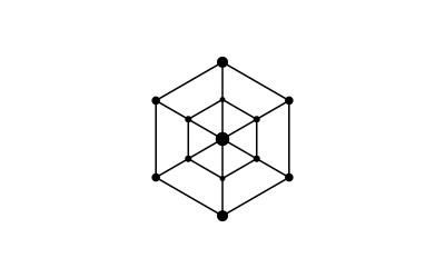 Polygonal Line Icon Design Vector Template V4