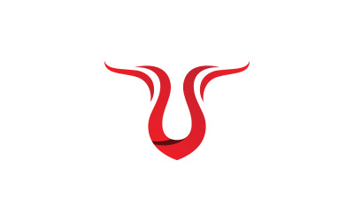 Stier Logo Vector Symbool V1