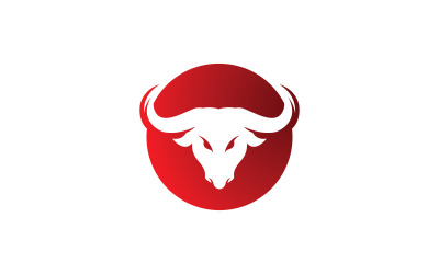 Stier Logo Vector Symbool V6