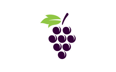 Uva Logo Icona Design Vector V4