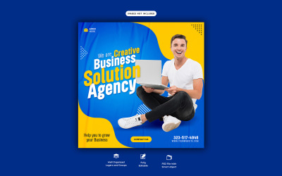 Business Agency Social Media Template
