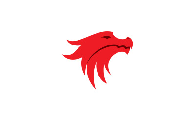 Dragon Logo Vector Symbool V2