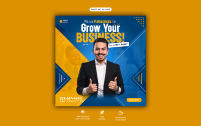 Grow Business Social Media Templates