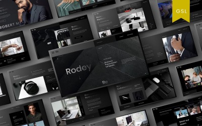 Rodey - Zakelijke Google Slide-sjabloon