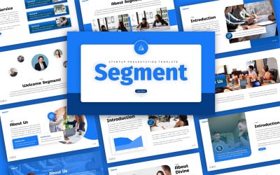 Segment Başlangıç PowerPoint Çok Amaçlı Sunum Şablonu