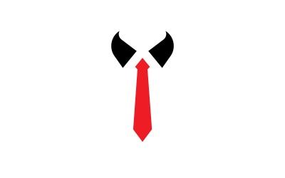 Sukienka smokingowa Logo Vector Symbol V13