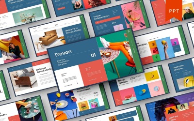 Trevon - Sjablonen PowerPoint presentatie