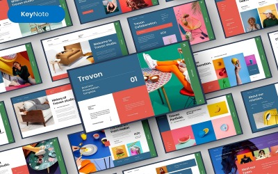 Trevon – Zakelijk Keynote-sjabloon