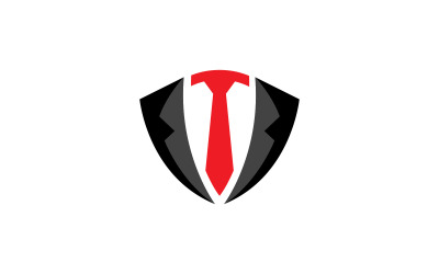 Tuxedo Dress Logo Vector Symbol V4