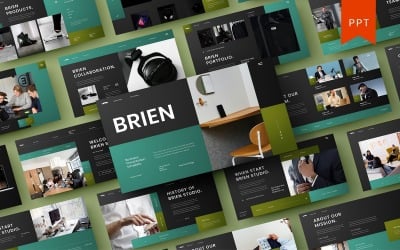 Brien – Üzleti PowerPoint sablon