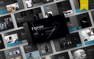 Faras — Biznesowy szablon slajdu Google