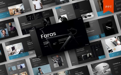 Faras - Modello di PowerPoint aziendale
