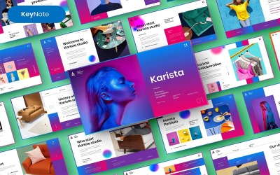 Karista — Шаблон бизнес-презентации