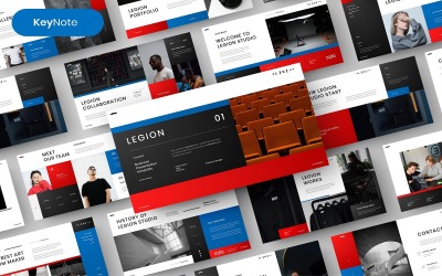 Legion — szablon prezentacji biznesowej