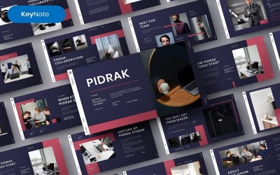 Pidrak – Zakelijk Keynote-sjabloon