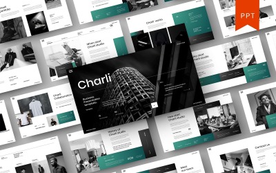 Charli – Biznes Szablon PowerPoint