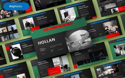 Hollan - Plantilla de Keynote empresarial