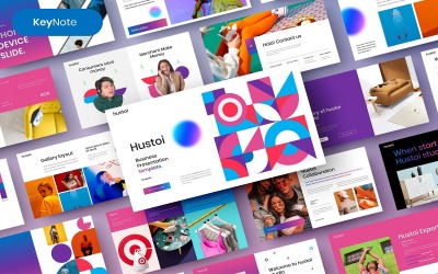 Hustoi – Business-Keynote-Vorlage