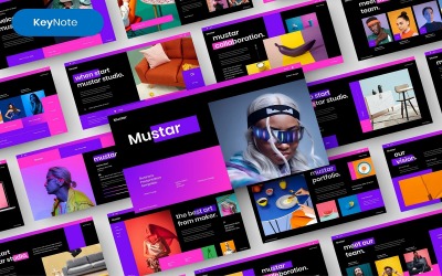 Mustar - Plantilla de presentación de negocios