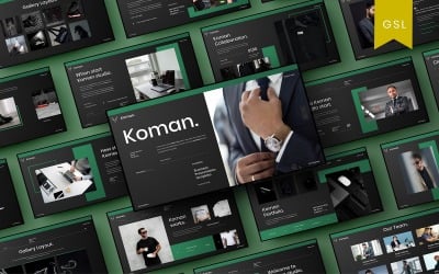 Koman - Business Google Slide Mall