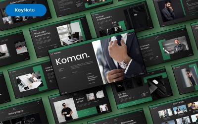 Koman — Шаблон бизнес-презентации