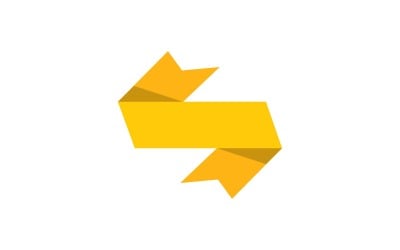 Ribbons Taggar Logo Vektor Symbol V9