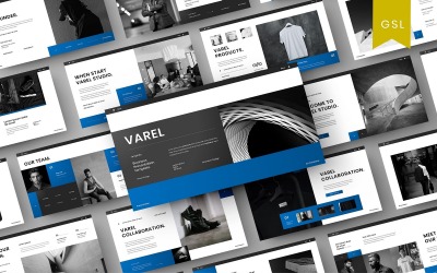 Varel - Modèle de diapositives Google pour les entreprises