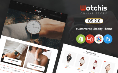 Watchis - Магазин часов и ювелирных изделий Shopify Тема