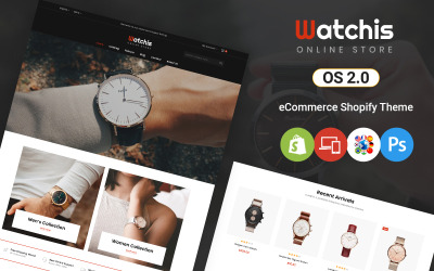 Watchis - 手表和珠宝店 Shopify 主题