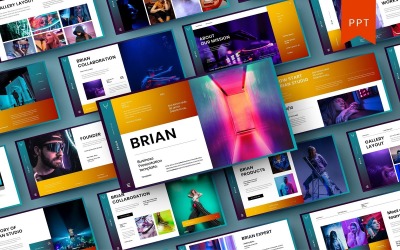 Brian – Business-PowerPoint-Vorlage