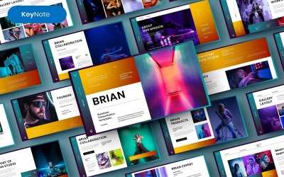 Brian – Šablona Business Keynote