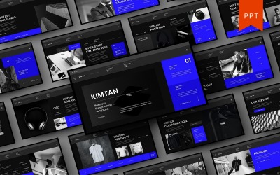 Kimtan – šablona Business PowerPoint