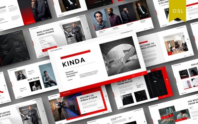 Kinda - Business Google Slide Mall