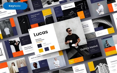 Lucas – Zakelijk Keynote-sjabloon