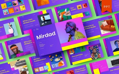 Mirdad – Business-PowerPoint-Vorlage