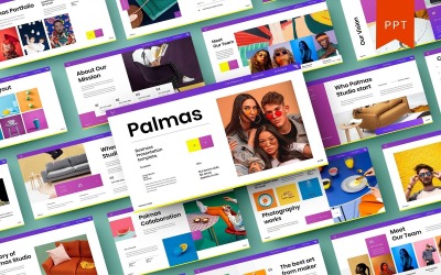 Palmas – бізнес шаблон PowerPoint