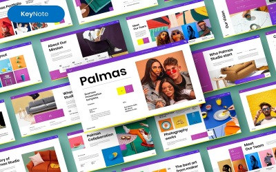 Palmas – Zakelijk Keynote-sjabloon