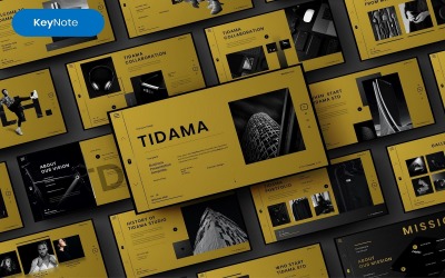 Tidama - Modèle de présentation d&amp;#39;entreprise