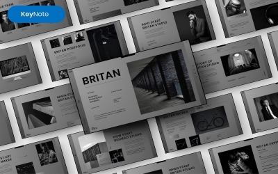 Britan - Plantilla de Keynote empresarial