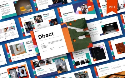 Direkt – PowerPoint-mall