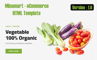 Minamart - eCommerce HTML Template