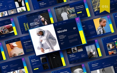 Nicole - Business Google Slide Mall
