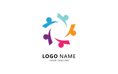 Successo persone Logo Vector Symbol V18