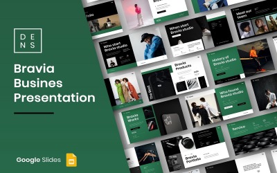 Bravia - Modello di diapositiva Google aziendale