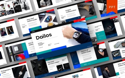 Dailos – PowerPoint-mall för företag